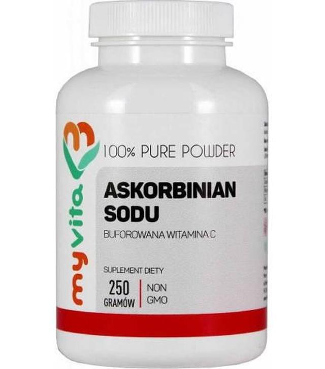 MyVita Askorbinian sodu, buforowana witamina C, 250 g