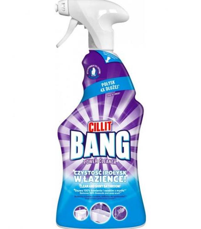 Cillit Bang Power Cleaner Czystość i Połysk w Łazience Spray, 750 ml