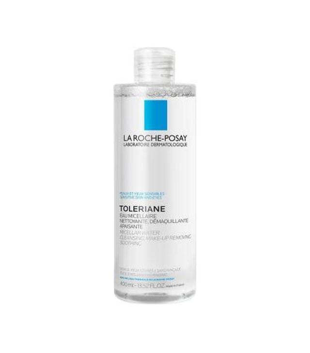 LA ROCHE-POSAY Eau Micellaire Toleriane, Płyn micelarny dla skóry wrażliwej, 400 ml