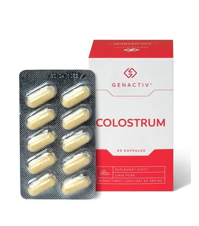 Colostrum Genactiv (Colostrigen), 60 kaps.