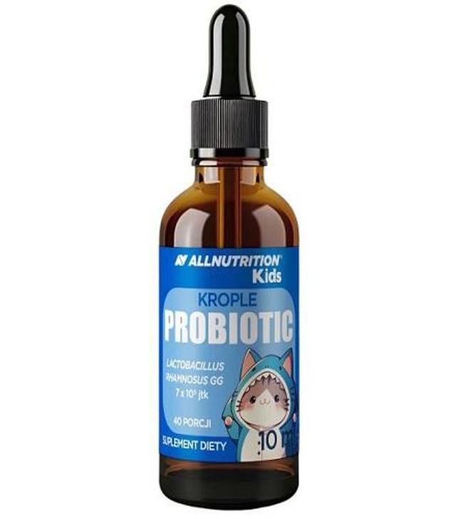 Allnutrition, Kids Probiotic, krople, 10 ml