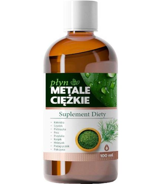 Metale ciężkie płyn 100 ml