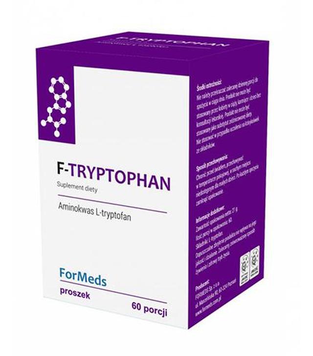 Powder Tryptophan, proszek, 60 porcji
