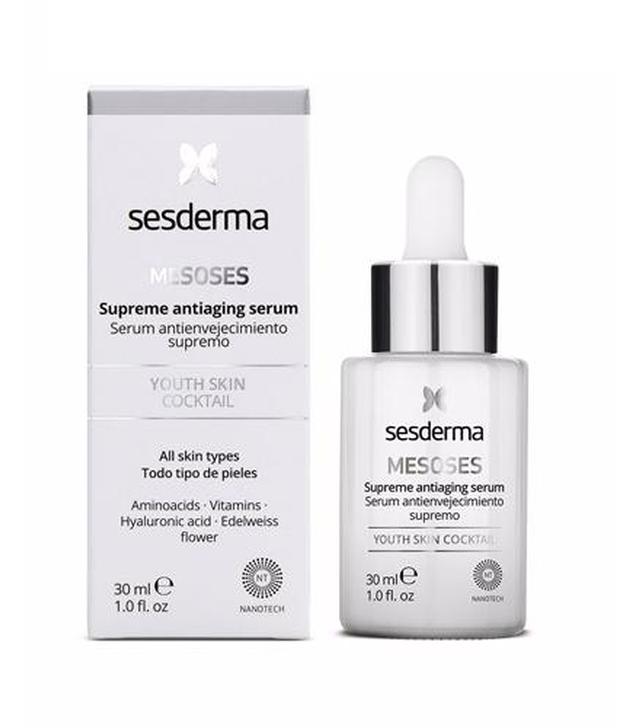 Sesderma Mesoses Serum przeciwstarzeniowe Supreme, 30 ml, cena, opinie, wskazania - ważny do 2025-08-31