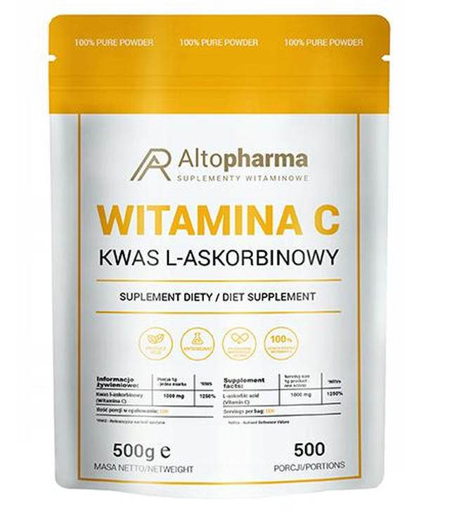 Altopharma Witamina C Kwas L-askorbinowy - 500  g - cena, opinie, wskazania