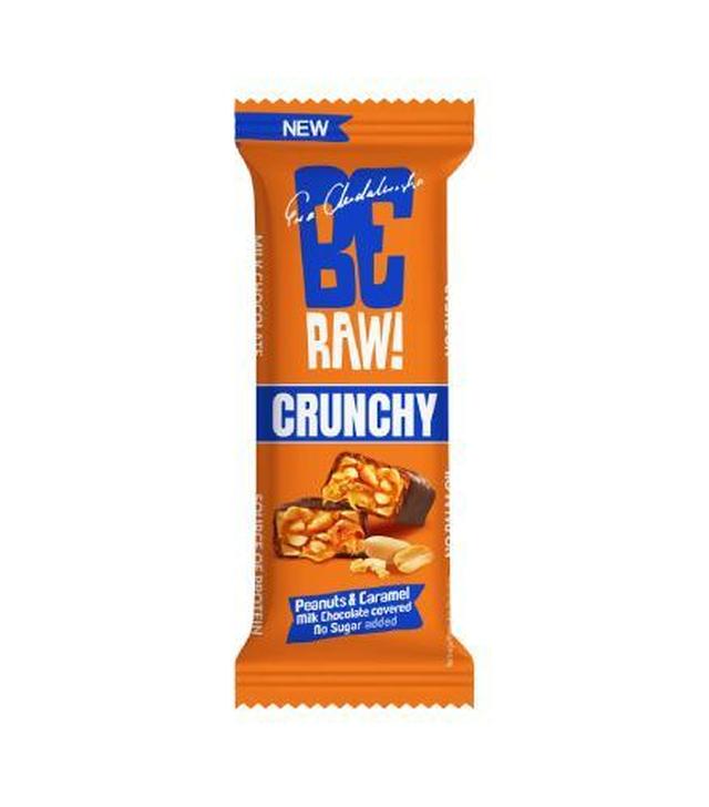 BeRAW! Baton Crunchy Peanuts & Caramel, 40 g