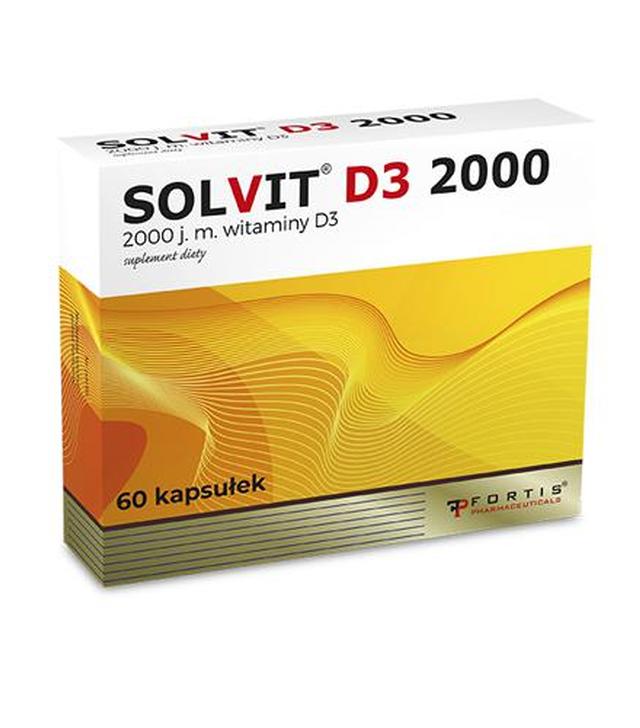 Solvit D3 2000, 60 kaps.