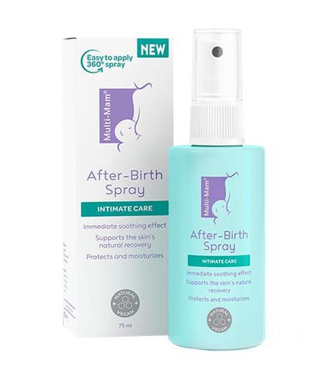 Multi-Mam After-Birth Spray do pielęgnacji miejsc intymnych po porodzie, 75 ml, cena, opinie, wskazania