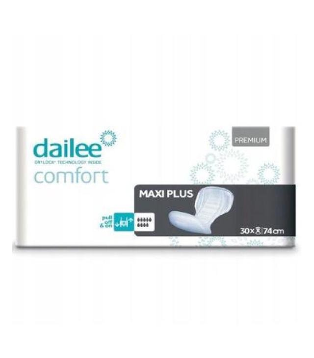 Dailee Comfort Premium Maxi Plus pieluchy anatomiczne XL, 30 sztuk