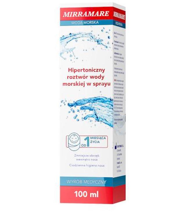 MIRRAMARE Woda hipertoniczna, 100 ml