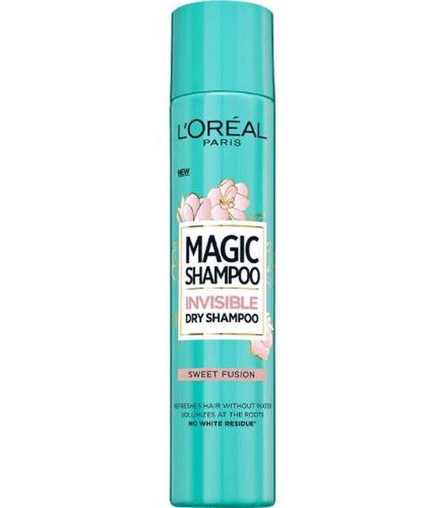 L`Oreal Magic Shampoo Invisible Niewidzialny suchy szampon Sweet Fusion, 200 ml