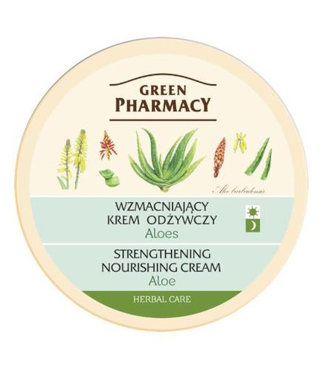 Green Pharmacy Wzmacniający krem odżywczy z aloesem do twarzy, 150 ml
