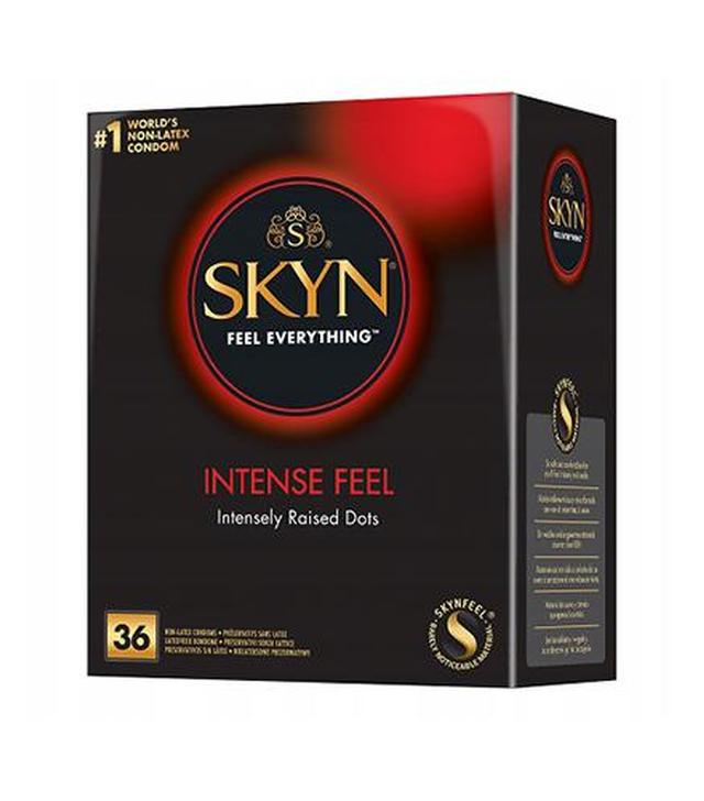 Unimil Skyn Feel Everything Intense Feel Prezerwatywy, 36 sztuk