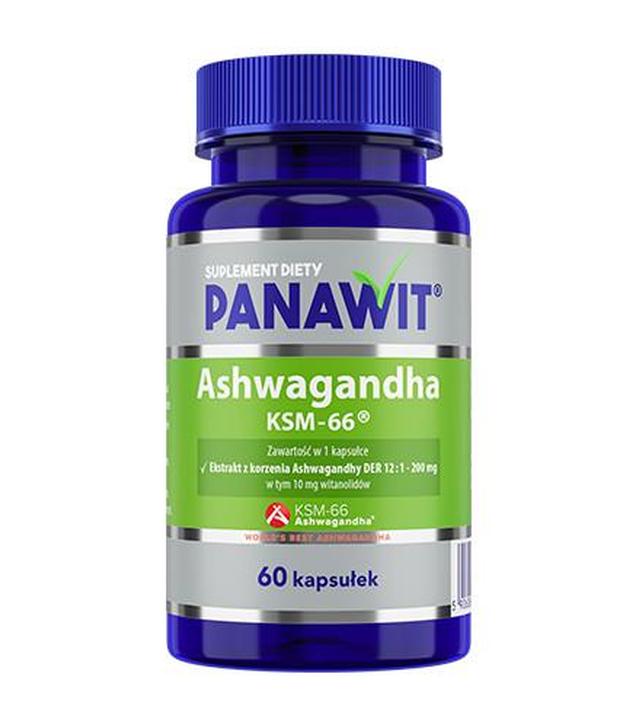 Panawit, Ashwagandha KSM-66, 200 mg, 60 kapsułek