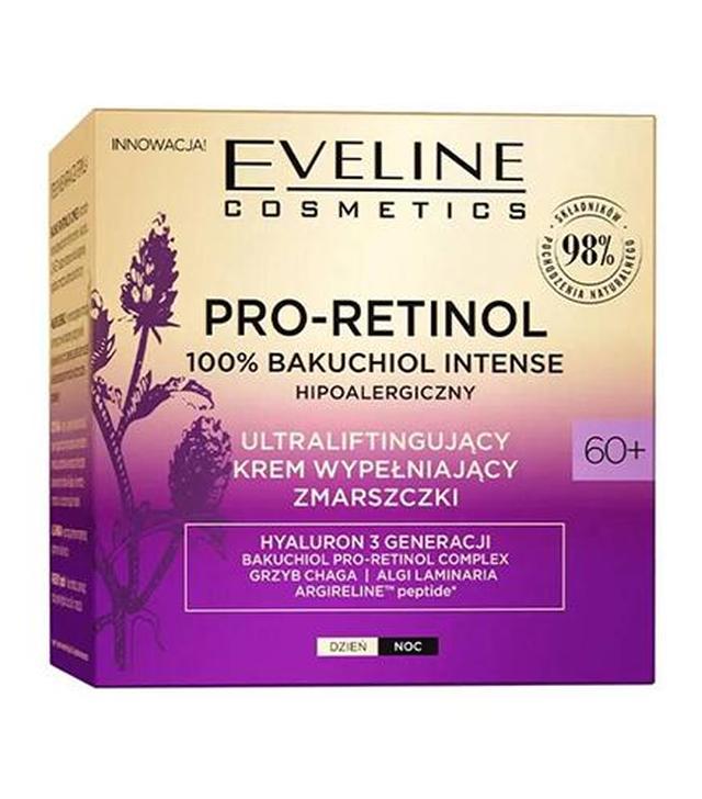 Eveline Cosmetics Pro-Retinol Ultraliftingujący krem wypełniający zmarszczki 60+, 50 ml, cena, wskazania, właściwości
