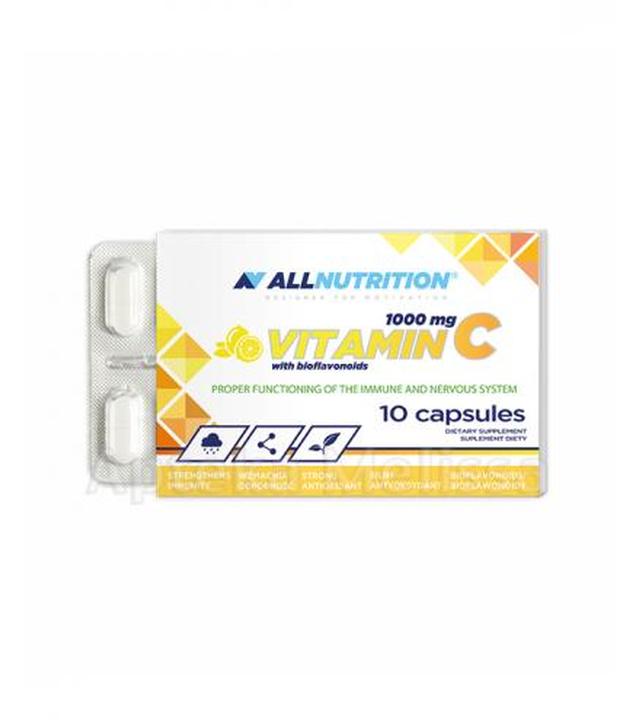 ALLNUTRITION Vitamin C 1000 + bioflawonoidy - 10 kaps.