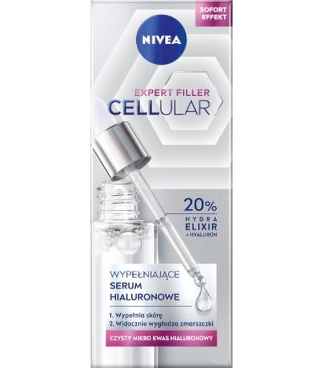 NIVEA Cellular Expert Filler Hialuronowe Serum Wypełniające, 30 ml