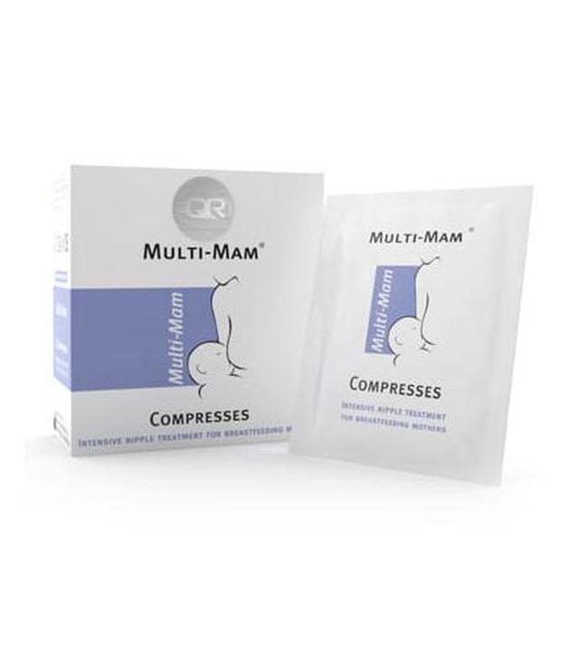 Multi-Mam Kompresy do pielęgnacji brodawek sutkowych dla karmiących mam,12 szt.