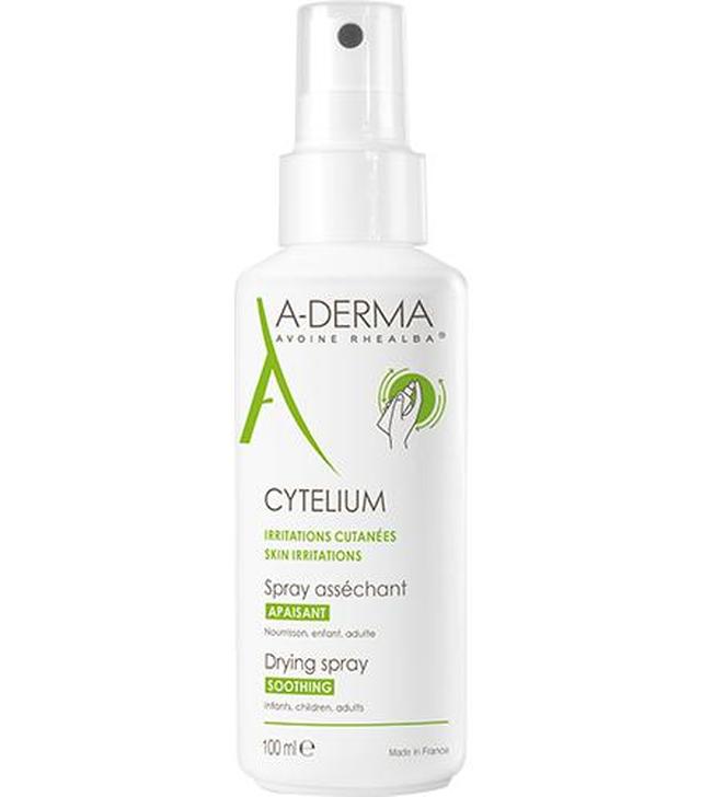 A-DERMA CYTELIUM Spray osuszający do skóry podrażnionej - 100 ml - cena, opinie, właściwości