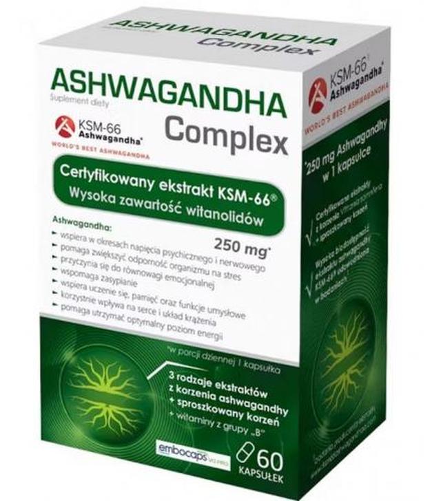 Ashwagandha Complex, 60 kapsułek