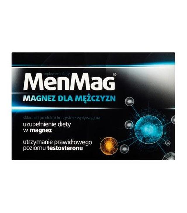 MENMAG Magnez dla mężczyzn, 30 tabletek