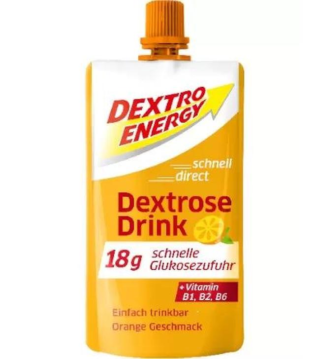 Dextro Energy, płynna glukoza o smaku pomarańczowym, 50 ml