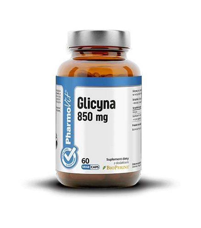 PharmoVit Glicyna 850 mg, kapsułki, 60 sztuk