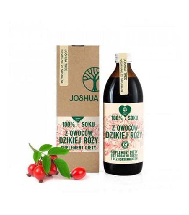 Joshua Tree 100% Soku z owoców dzikiej róży - 500 ml - cena, opinie, wskazania