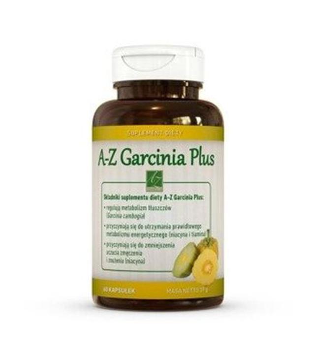 A-Z GARCINIA PLUS - 60 kaps. Wsparcie dla redukcji masy ciała.