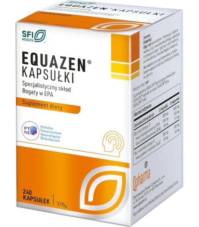 Equazen preparat na koncentrację 240 kapsułek