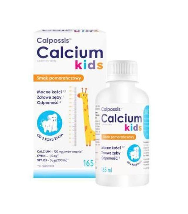 Domowa Apteczka, Calpossis Calcium Kids, 165 ml