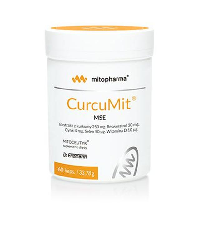 Mitopharma CurcuMit MSE, 60 kaps., cena, opinie, właściwości