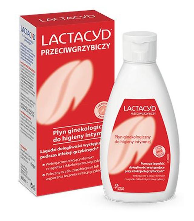 LACTACYD Płyn ginekologiczny o właściwościach przeciwgrzybiczych - 200 ml