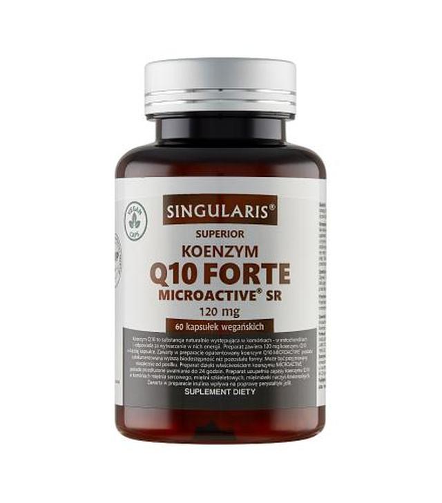 Singularis Superior Koenzym Q10 Forte SR 120 mg - 60 kaps. - cena, opinie, właściwości
