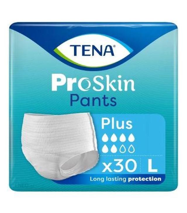 Tena Pants ProSkin Majtki chłonne plus L, 30 sztuk