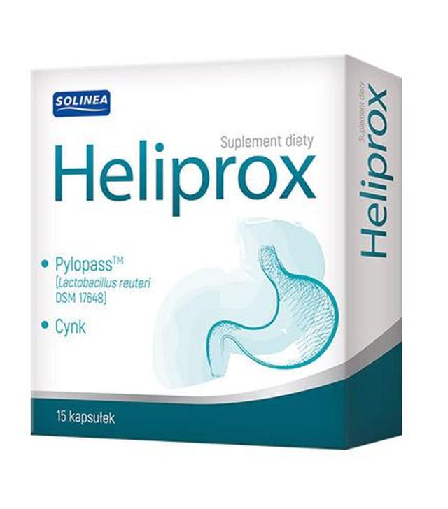 Heliprox - 15 kaps. Na układ pokarmowy - cena, opinie, właściwości
