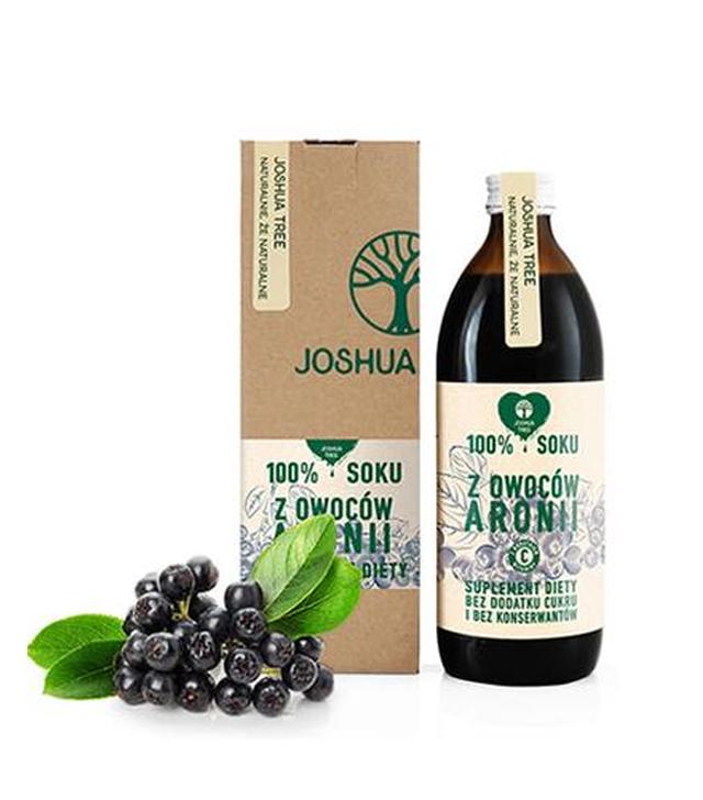 Joshua Tree 100% Soku z owoców aronii - 1000 ml - cena, opinie, właściwości