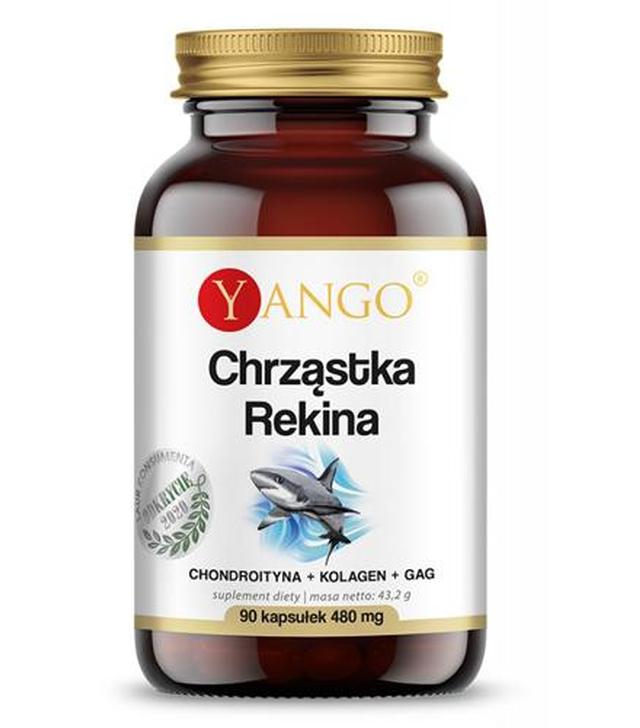 Yango Chrząstka Rekina 480 mg, 90 kapsułek