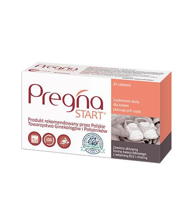 PREGNA START, witaminy dla kobiet planujących ciążę, 30 tabletek