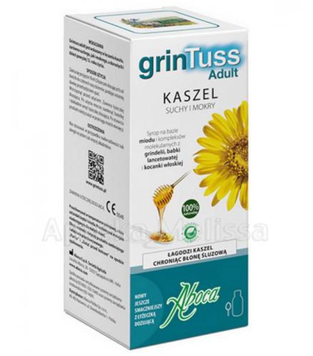 GRINTUSS ADULT Syrop na kaszel suchy i mokry - 210 g