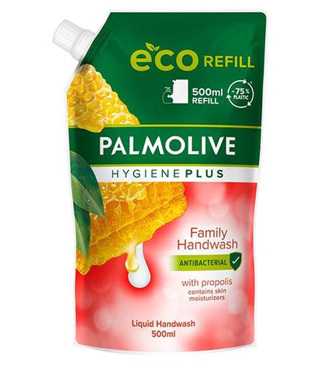 Palmolive hygiene plus Family Handwash with propolis mydło antybakteryjne w płynie uzupełnienie, 500 ml