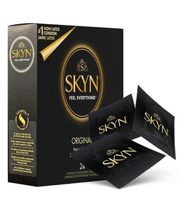Unimil Skyn Feel Everything Original Prezerwatywy nielateksowe, 24 sztuki