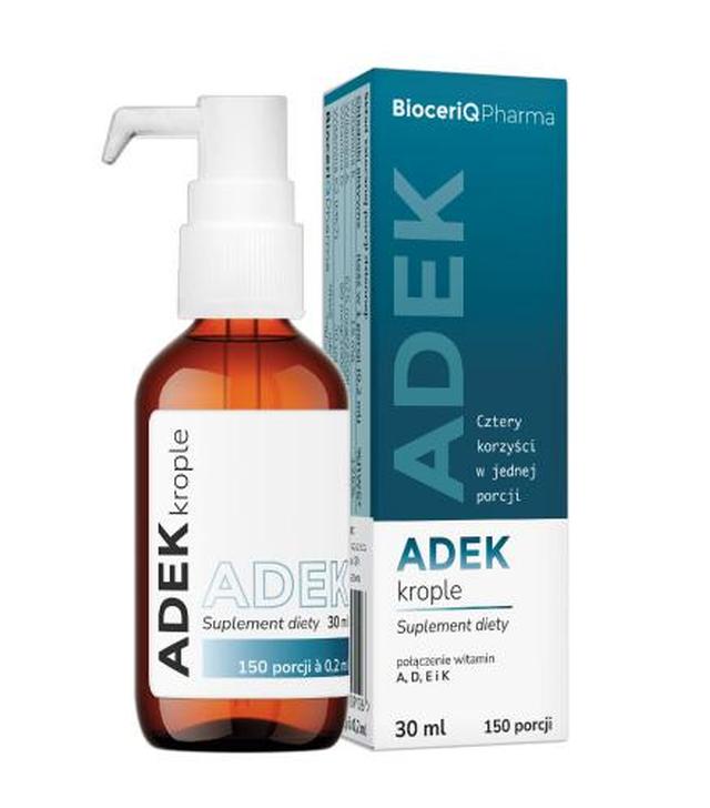 BioceriQ Pharma, Adek, krople, 30 ml