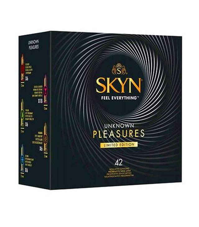 Unimil Skyn Feel Everything Unknown Pleasures Limited Edition Prezerwatywy nielateksowe - 42 szt. - cena, opinie, właściwości