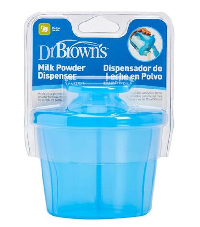 Dr Brown's Pojemnik na mleko w proszku w kolorze niebieskim - 1 szt. - cena, opinie, użytkowanie