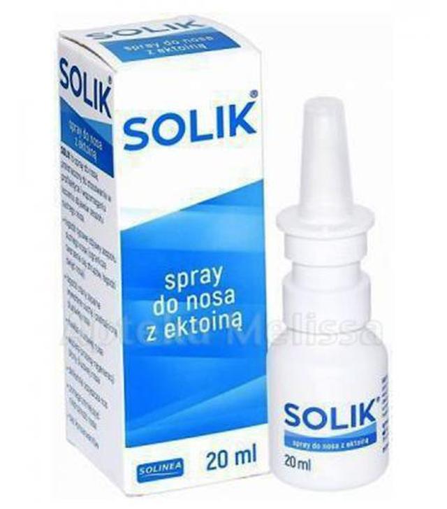 SOLIK  Spray do nosa z ektoiną, 20 ml