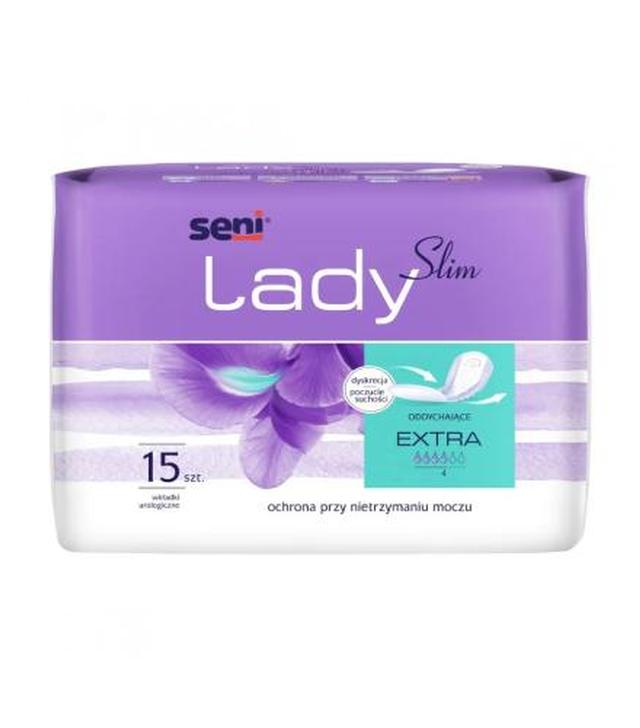 Seni Lady Slim Extra wkładki urologiczne, 15 sztuk