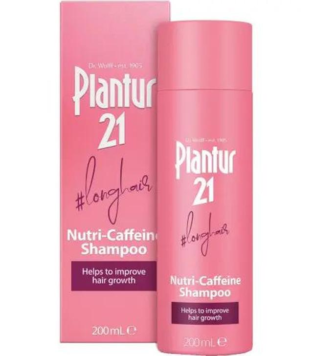 Plantur 21, Nutri-Caffeine Shampoo, szampon, 250 ml