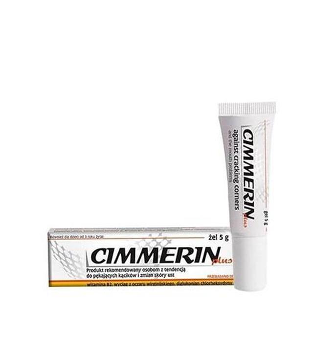 Cimmerin plus żel, 5 g, cena, opinie, wskazania