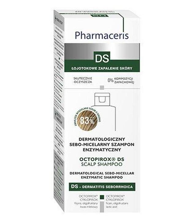 Pharmaceris Octopirox DS Szampon dermatologiczny sebo-micelarny enzymatyczny, 125 ml